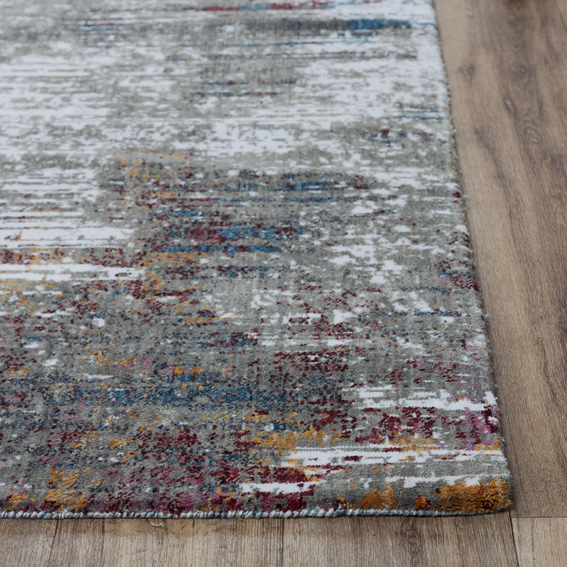 Diba Abstract Gray Large Area Rugs For Living Room Area Rugs LOOMLAN By LOOMLAN