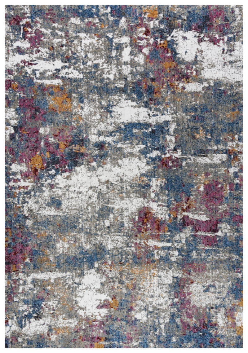 Dick Abstract Blue Large Area Rugs For Living Room Area Rugs LOOMLAN By LOOMLAN