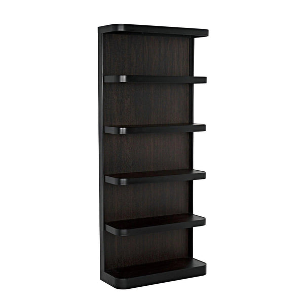 Dido Bookcase, Black Metal Bookcases LOOMLAN By Noir