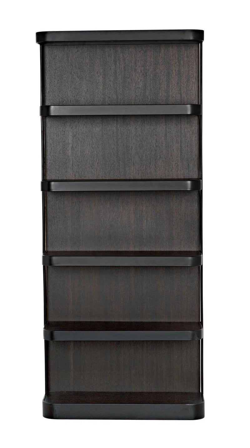 Dido Bookcase, Black Metal Bookcases LOOMLAN By Noir