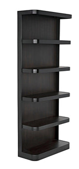 Dido Bookcase, Black Metal Bookcases LOOMLAN By Noir