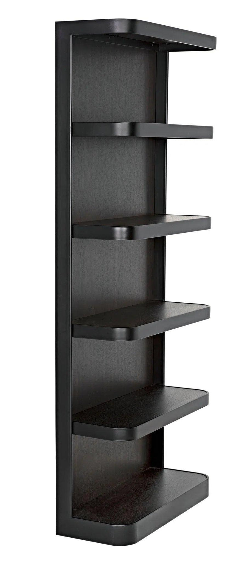 Dido Bookcase, Black Metal Bookcases LOOMLAN By Noir