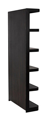 Dido Bookcase, Black Metal Bookcases LOOMLAN By Noir