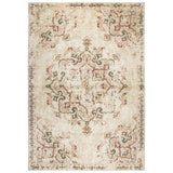 Dido Medallion Beige Large Area Rugs For Living Room Area Rugs LOOMLAN By LOOMLAN