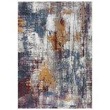 Diel Abstract Orange Large Area Rugs For Living Room Area Rugs LOOMLAN By LOOMLAN