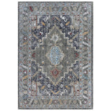 Diff Medallion Gray Large Area Rugs For Living Room Area Rugs LOOMLAN By LOOMLAN