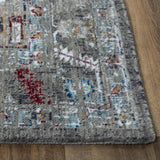 Diff Medallion Gray Large Area Rugs For Living Room Area Rugs LOOMLAN By LOOMLAN