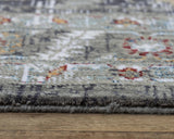 Diff Medallion Gray Large Area Rugs For Living Room Area Rugs LOOMLAN By LOOMLAN