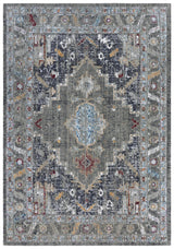 Diff Medallion Gray Large Area Rugs For Living Room Area Rugs LOOMLAN By LOOMLAN