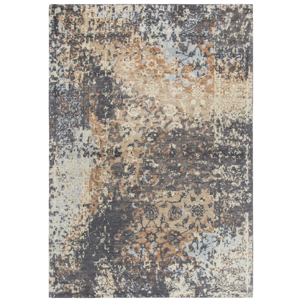 Dime Floral Rust Large Area Rugs For Living Room Area Rugs LOOMLAN By LOOMLAN