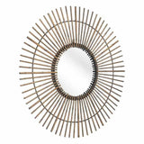 Dimond Mirror Gold Wall Mirrors LOOMLAN By Zuo Modern