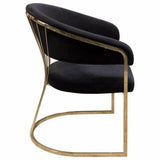 Solstice Velvet Upholstered Dining Chair