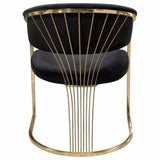 Solstice Velvet Upholstered Dining Chair