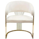 Solstice Velvet Upholstered Dining Chair