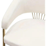 Solstice Velvet Upholstered Dining Chair