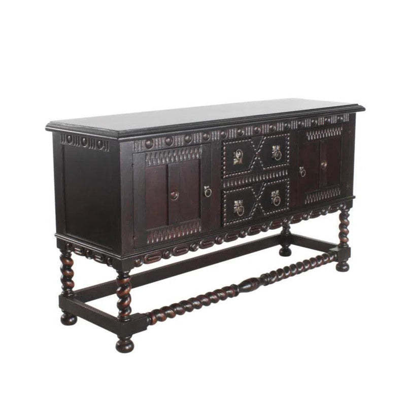 Dining Room Sideboard Table Black Espresso Buffet Mission Sideboards LOOMLAN By Peninsula Home