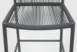 Dining Side Chair Set of Two - Dark Gray Outdoor Outdoor Dining Chairs LOOMLAN By Seasonal Living