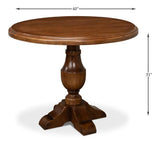 Dinner With Friends Round Dining Table Dining Tables LOOMLAN By Sarreid