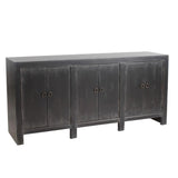 Distressed Black Sideboard Buffet Campana Sideboards LOOMLAN By Peninsula Home