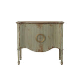 Distressed Willow Server Cabinet Accent Cabinets LOOMLAN By Furniture Classics