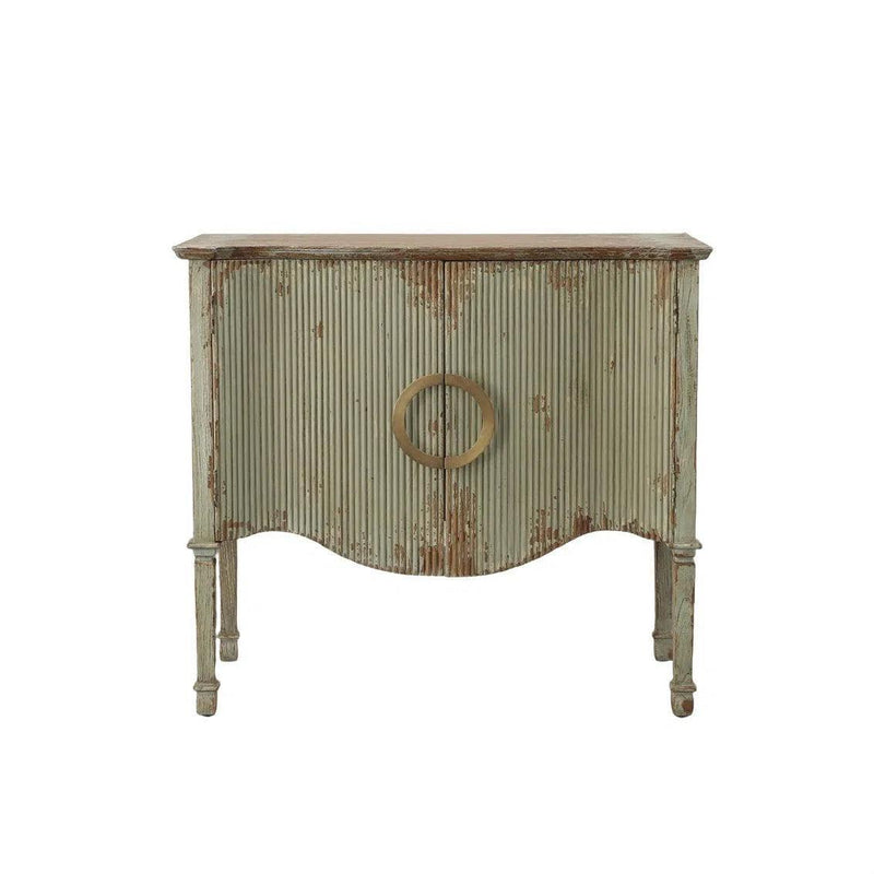 Distressed Willow Server Cabinet Accent Cabinets LOOMLAN By Furniture Classics