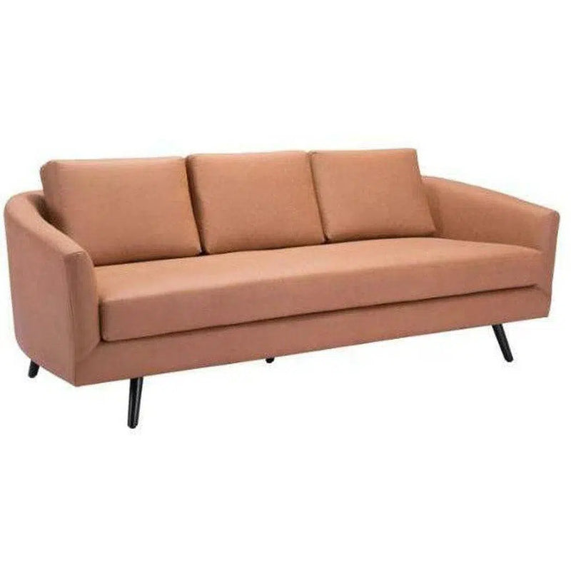 Divinity Sofa Brown Sofas & Loveseats LOOMLAN By Zuo Modern