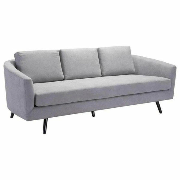 Divinity Sofa Gray Sofas & Loveseats LOOMLAN By Zuo Modern