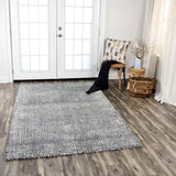 Dobl Tweed Black Large Area Rugs For Living Room Area Rugs LOOMLAN By LOOMLAN