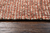 Dodd Tweed Red Large Area Rugs For Living Room Area Rugs LOOMLAN By LOOMLAN