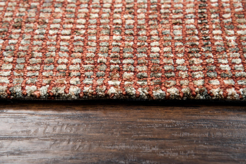Dodd Tweed Red Large Area Rugs For Living Room Area Rugs LOOMLAN By LOOMLAN
