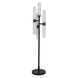 Dominique Floor Lamp, Black Metal Floor Lamps LOOMLAN By Noir