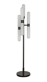 Dominique Floor Lamp, Black Metal Floor Lamps LOOMLAN By Noir