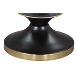 Donahue Side Table Gold & Black Side Tables LOOMLAN By Zuo Modern