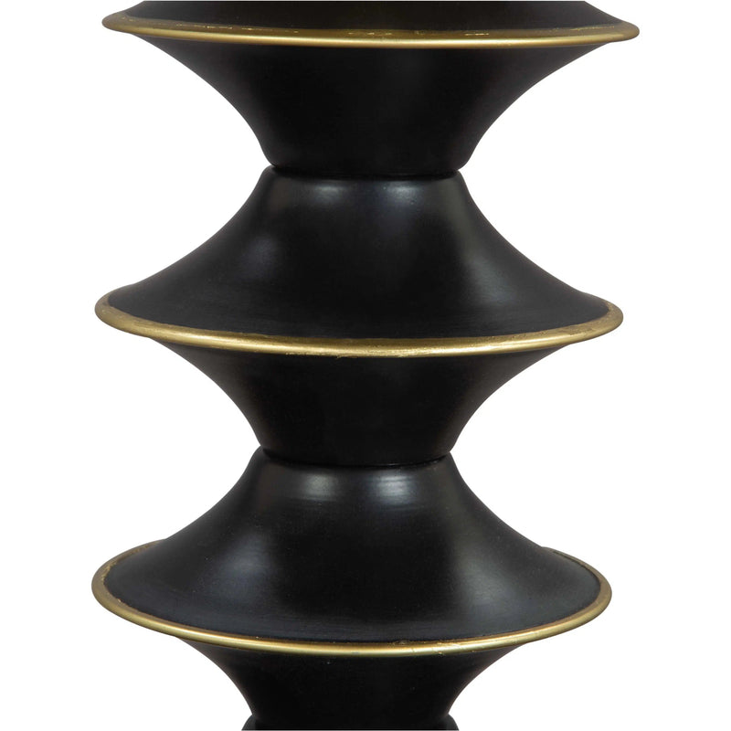 Donahue Side Table Gold & Black Side Tables LOOMLAN By Zuo Modern