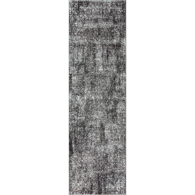 Dont Central Medallion Gray Kitchen Hallway Runner Rug Area Rugs LOOMLAN By LOOMLAN