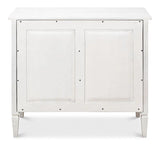 Dorris Bungalow Chest of Three Drawers White Chests LOOMLAN By Sarreid