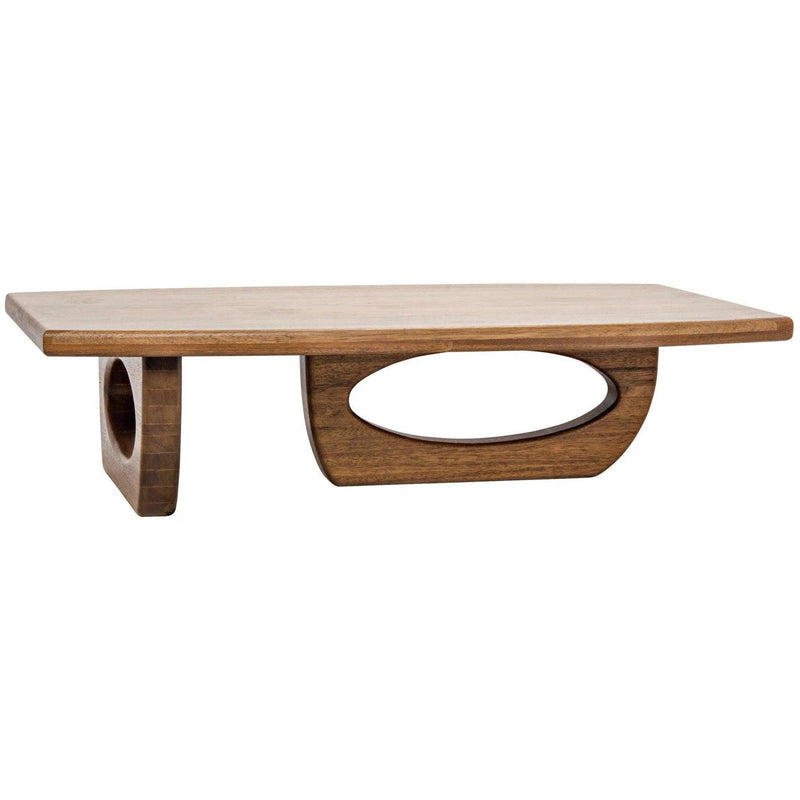 Douglas Wood Geometric Coffee Table Coffee Tables LOOMLAN By Noir