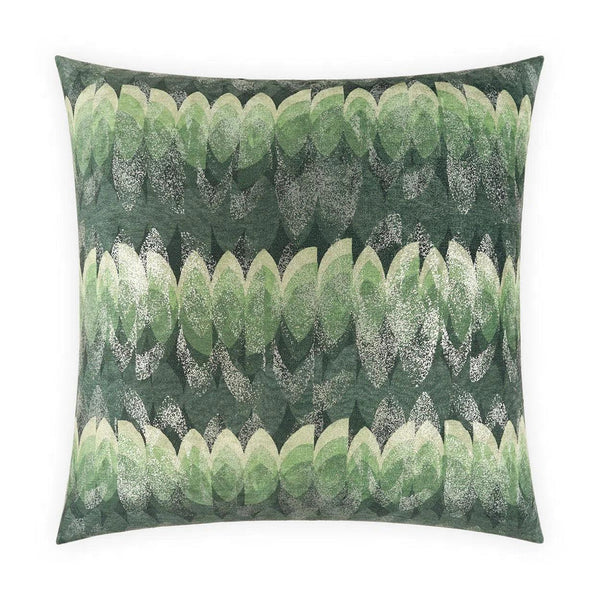 Dover Malachite Green Throw Pillow With Insert Throw Pillows LOOMLAN By D.V. Kap