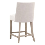 Duet Wood Brown Counter Stool Counter Stools LOOMLAN By Essentials For Living