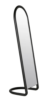 Duke Mirror Black Standing Floor Mirror Floor Mirrors LOOMLAN By Noir