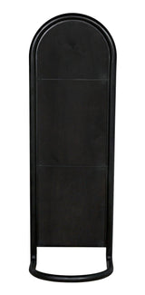 Duke Mirror Black Standing Floor Mirror Floor Mirrors LOOMLAN By Noir