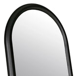 Duke Mirror Black Standing Floor Mirror Floor Mirrors LOOMLAN By Noir