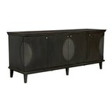 Dumont Wood Black Sideboard Sideboards LOOMLAN By Noir