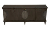 Dumont Wood Black Sideboard Sideboards LOOMLAN By Noir