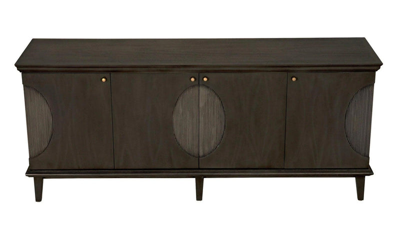 Dumont Wood Black Sideboard Sideboards LOOMLAN By Noir