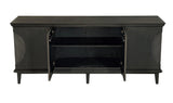 Dumont Wood Black Sideboard Sideboards LOOMLAN By Noir