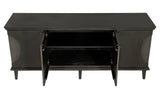 Dumont Wood Black Sideboard Sideboards LOOMLAN By Noir