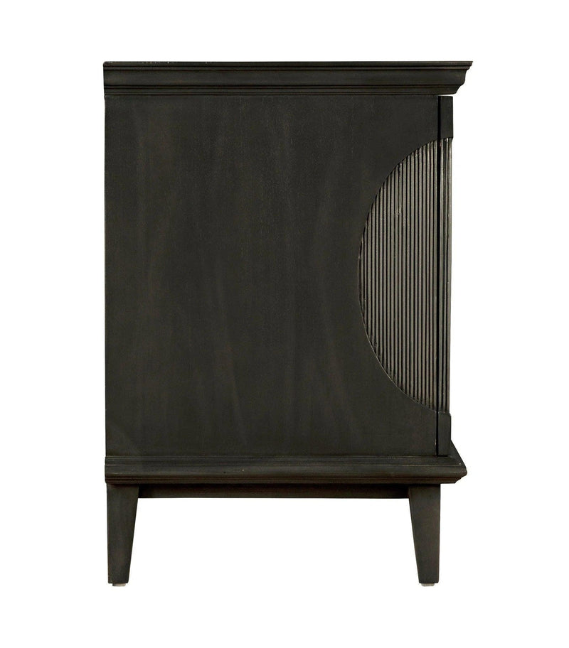 Dumont Wood Black Sideboard Sideboards LOOMLAN By Noir