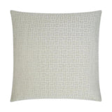 Dupont Pearl Light Grey Throw Pillow With Insert Throw Pillows LOOMLAN By D.V. Kap