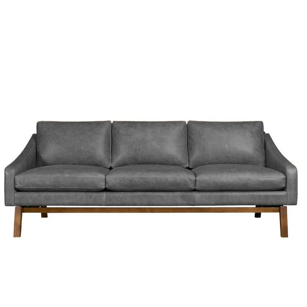 Dutch Full Aniline Pull Up Leather Sofa Sofas & Loveseats LOOMLAN By One For Victory